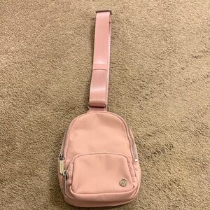 Lululemon Athletica Soft Pink Crossbody Bag